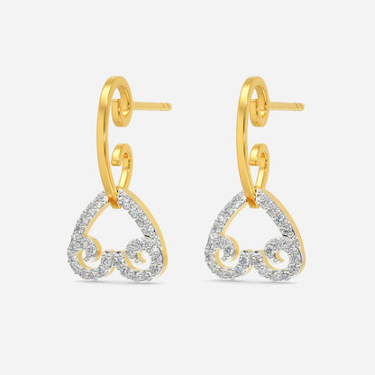Enchanted Kiss Diamond Earrings