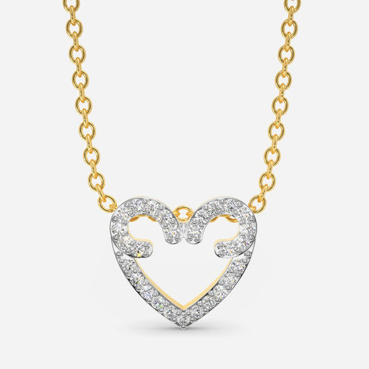 Enchanted Kiss Diamond Pendants