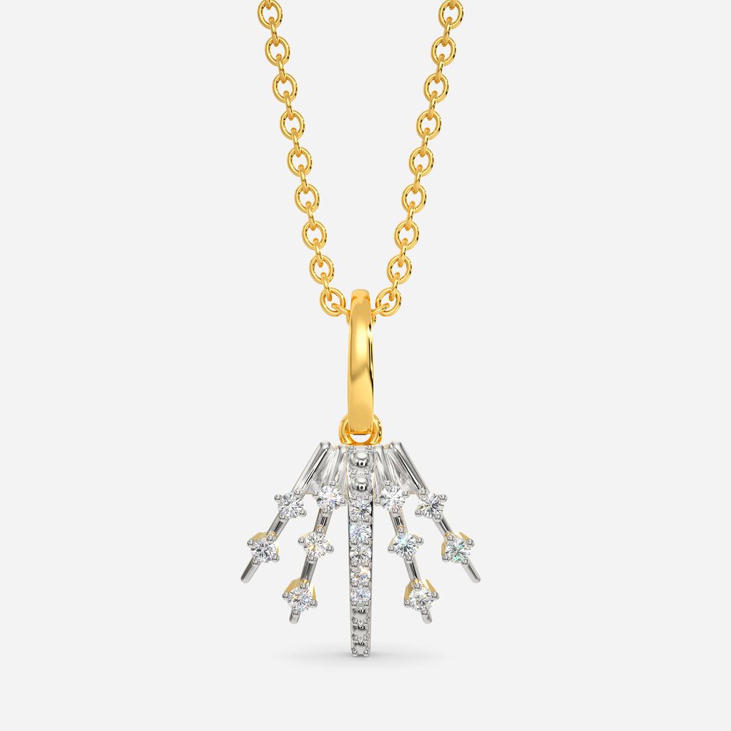 Glitter Chic Diamond Pendants