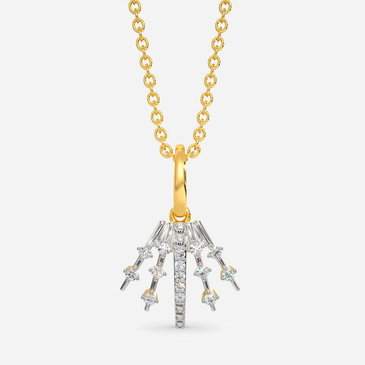 Glitter Chic Diamond Pendants