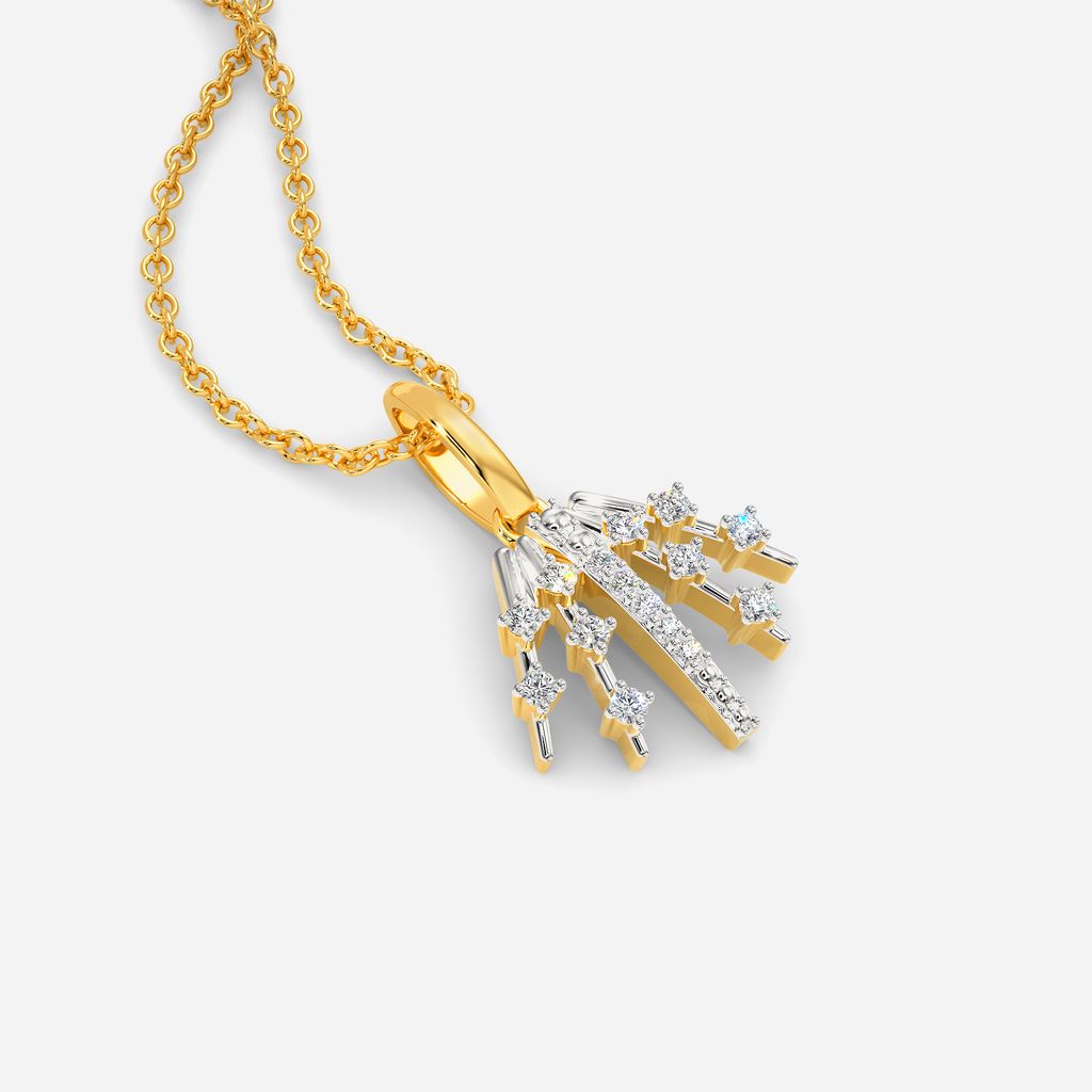 Glitter Chic Diamond Pendants