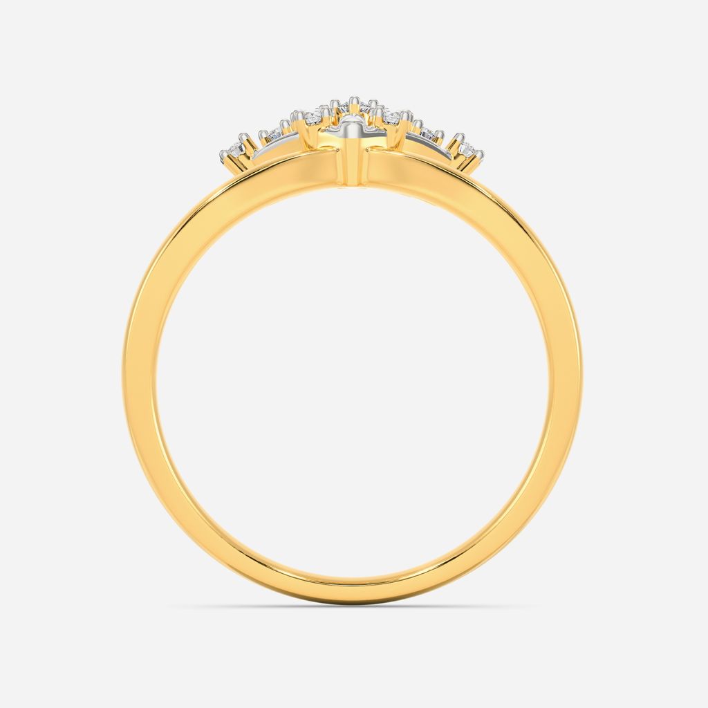 Sequined Shimmer Diamond Rings