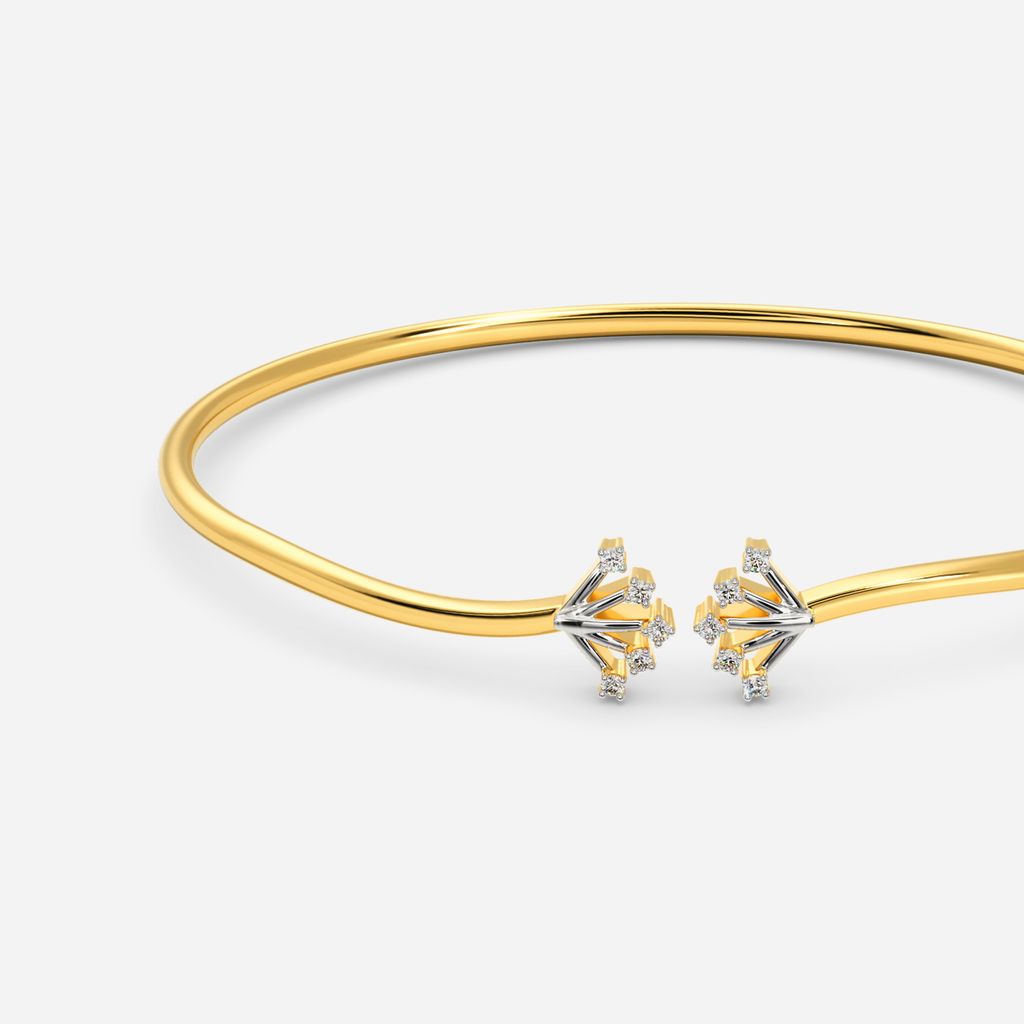 Sequined Shimmer Diamond Bangles