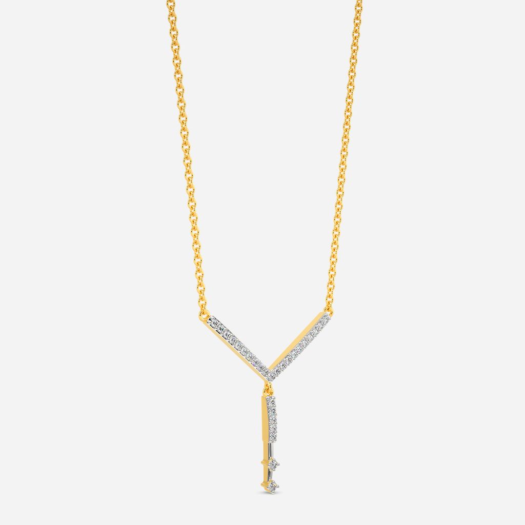 Sequined Shimmer Diamond Necklaces