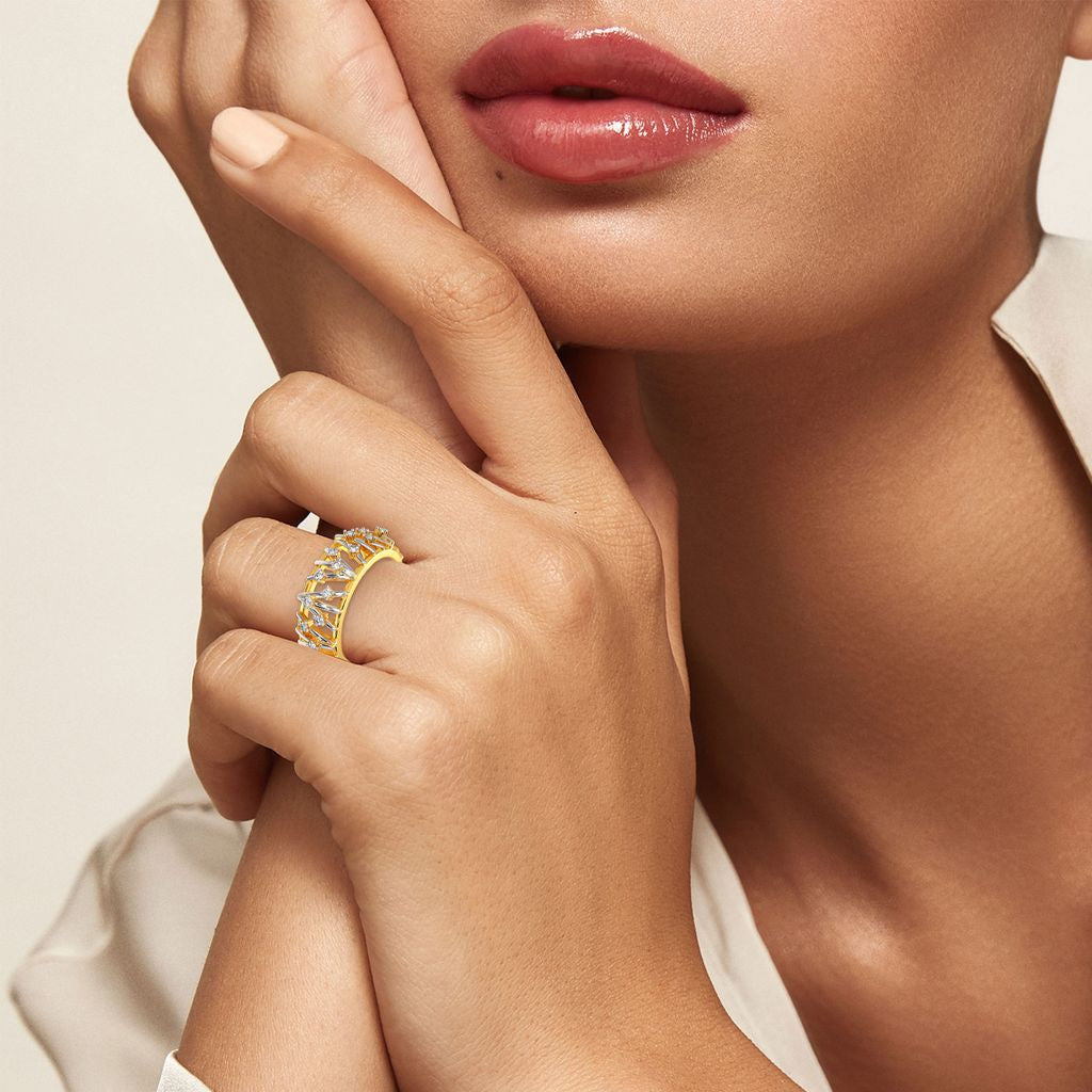 Glitterati Vibe Diamond Rings