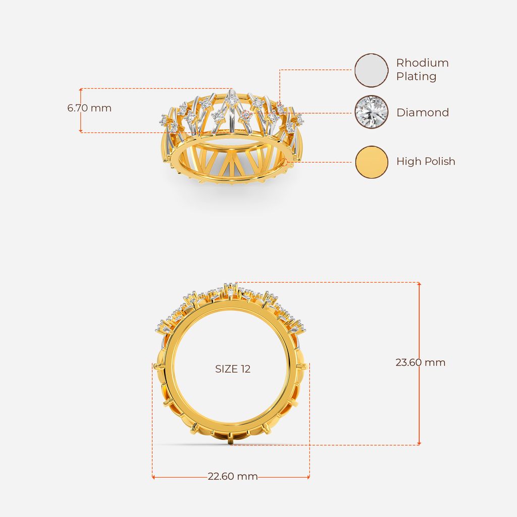 Glitterati Vibe Diamond Rings