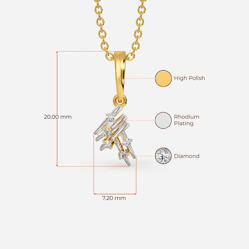 Starry Fiesta Diamond Pendants