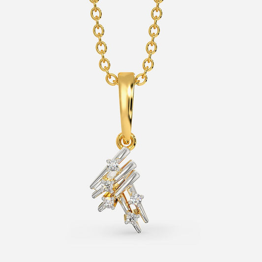 Starry Fiesta Diamond Pendants