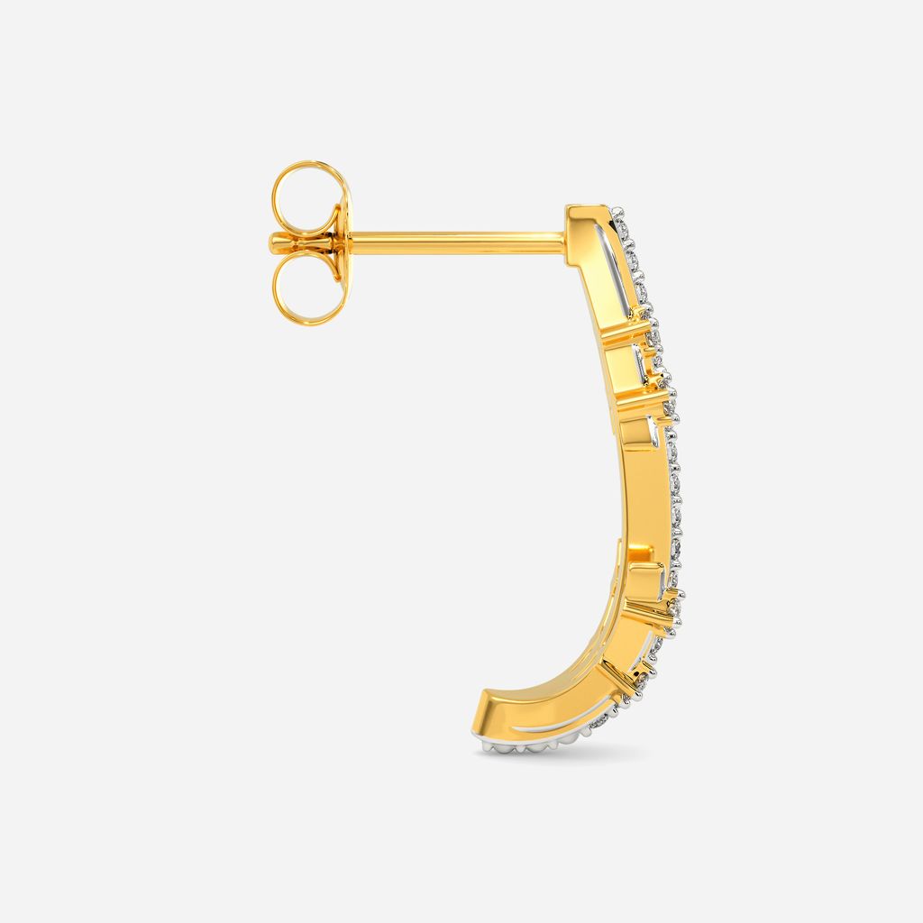 Glitzy Evening Diamond Earrings