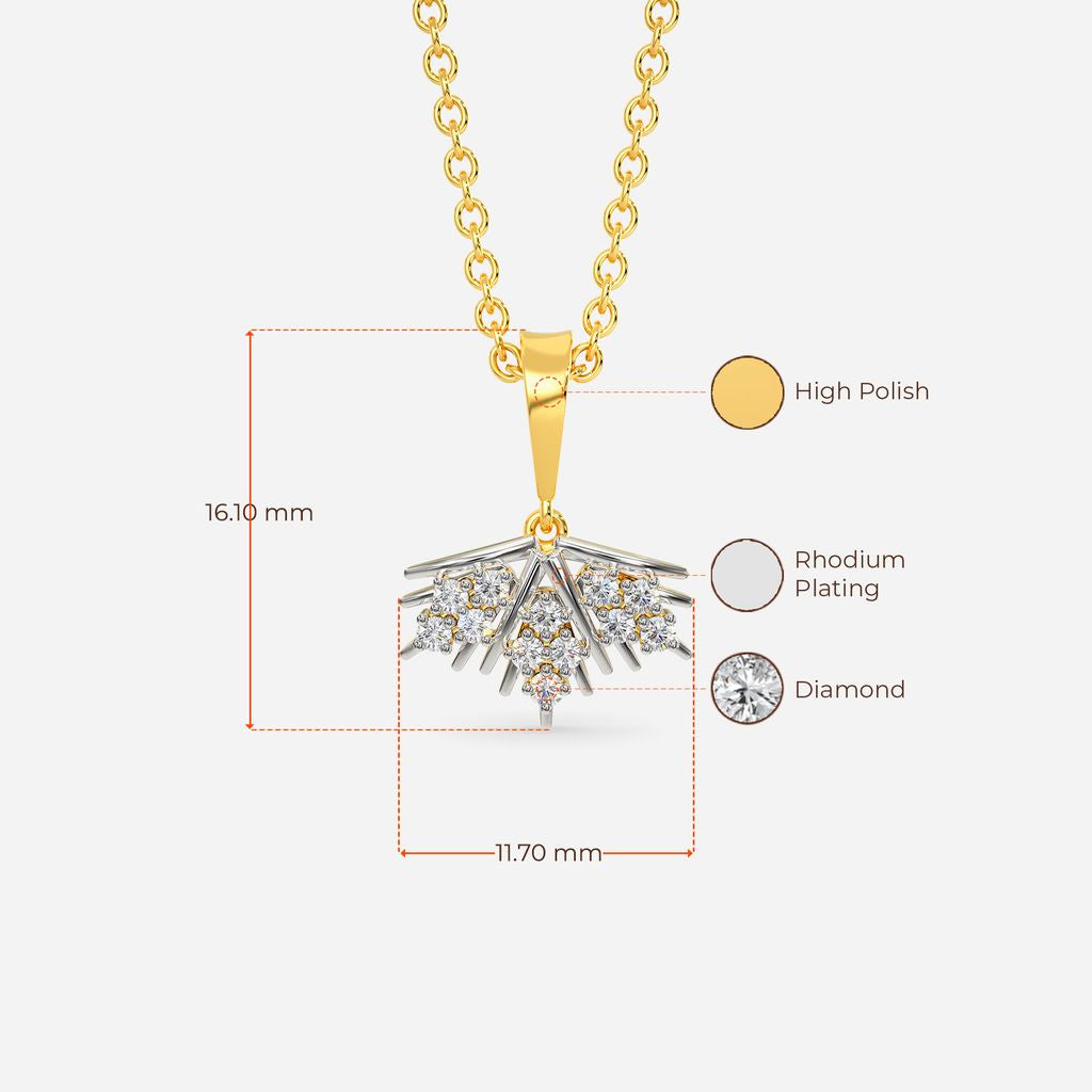 Shimmer n Shimmy Diamond Pendants