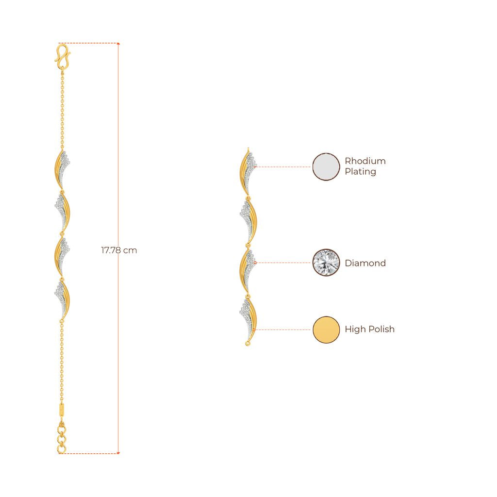 Sleek Sonders Diamond Bracelets