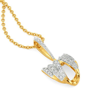 Crisp Crease Diamond Pendants