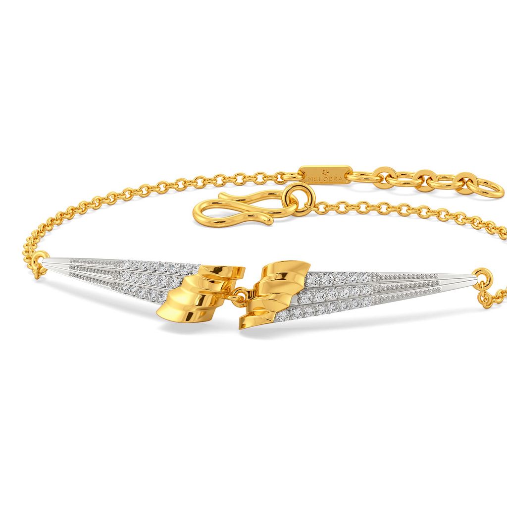Sleek N Sharp Diamond Bracelets