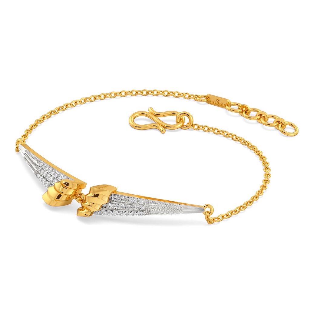 Sleek N Sharp Diamond Bracelets