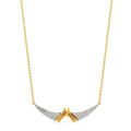 Embrace The Edge Diamond Necklaces
