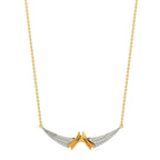 Embrace The Edge Diamond Necklaces