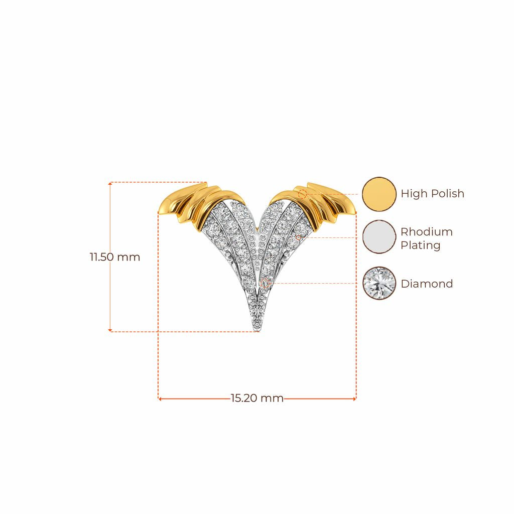 Embrace The Edge Diamond Earrings