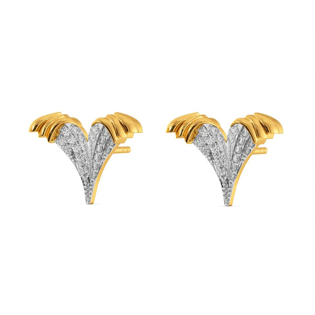 Embrace The Edge Diamond Earrings