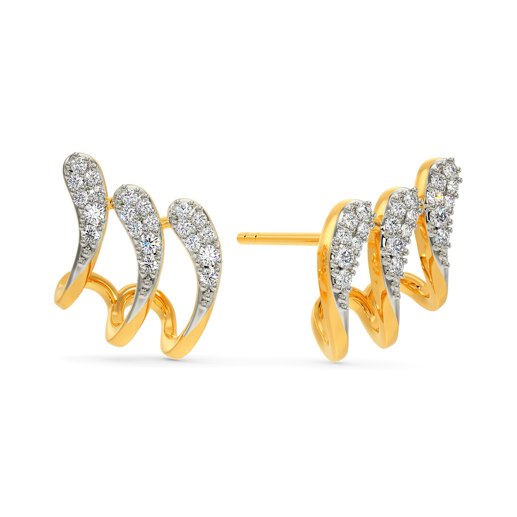 Wolverine Diamond Earrings