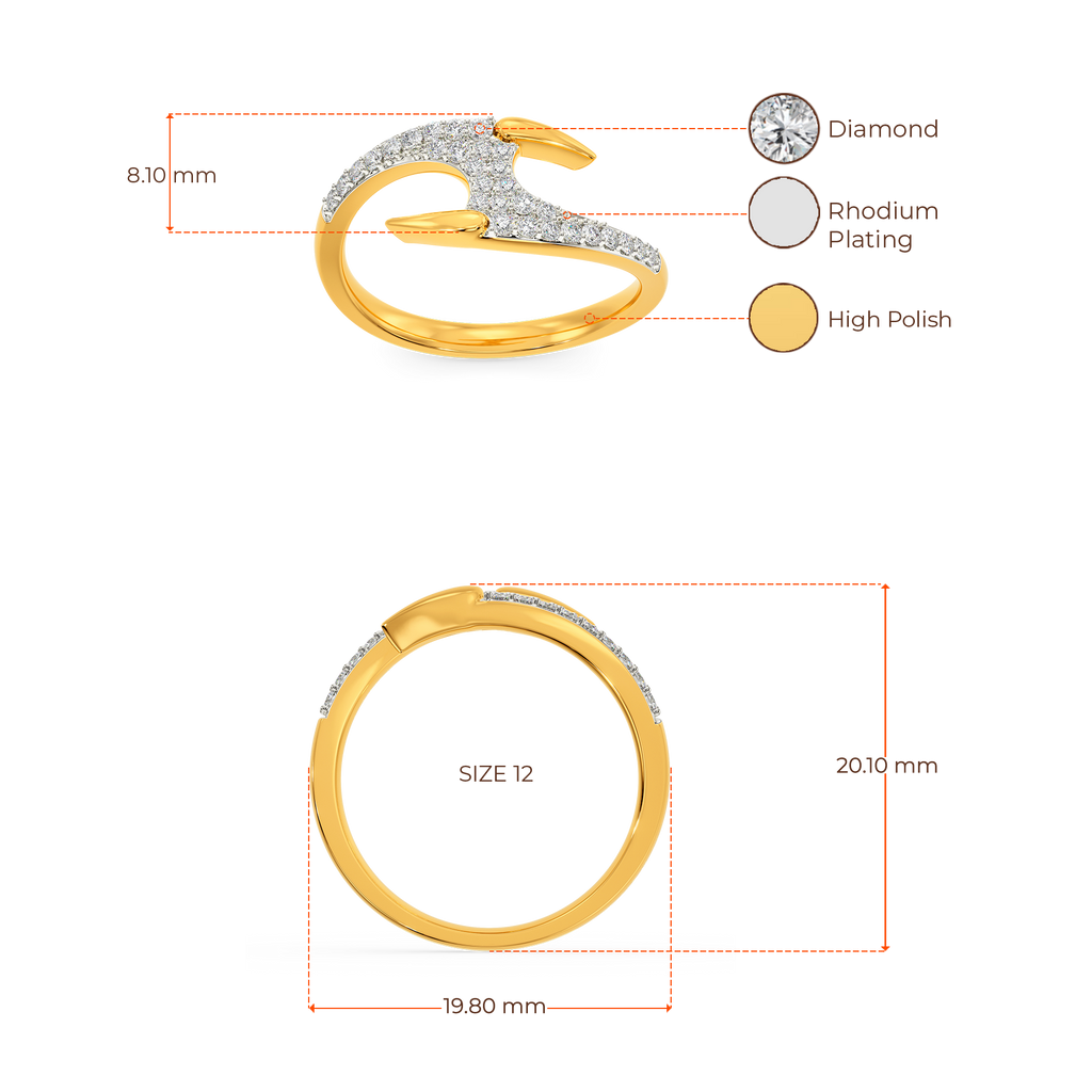 Emperor of Sky Diamond Rings
