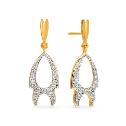 Vicious Venator Diamond Earrings