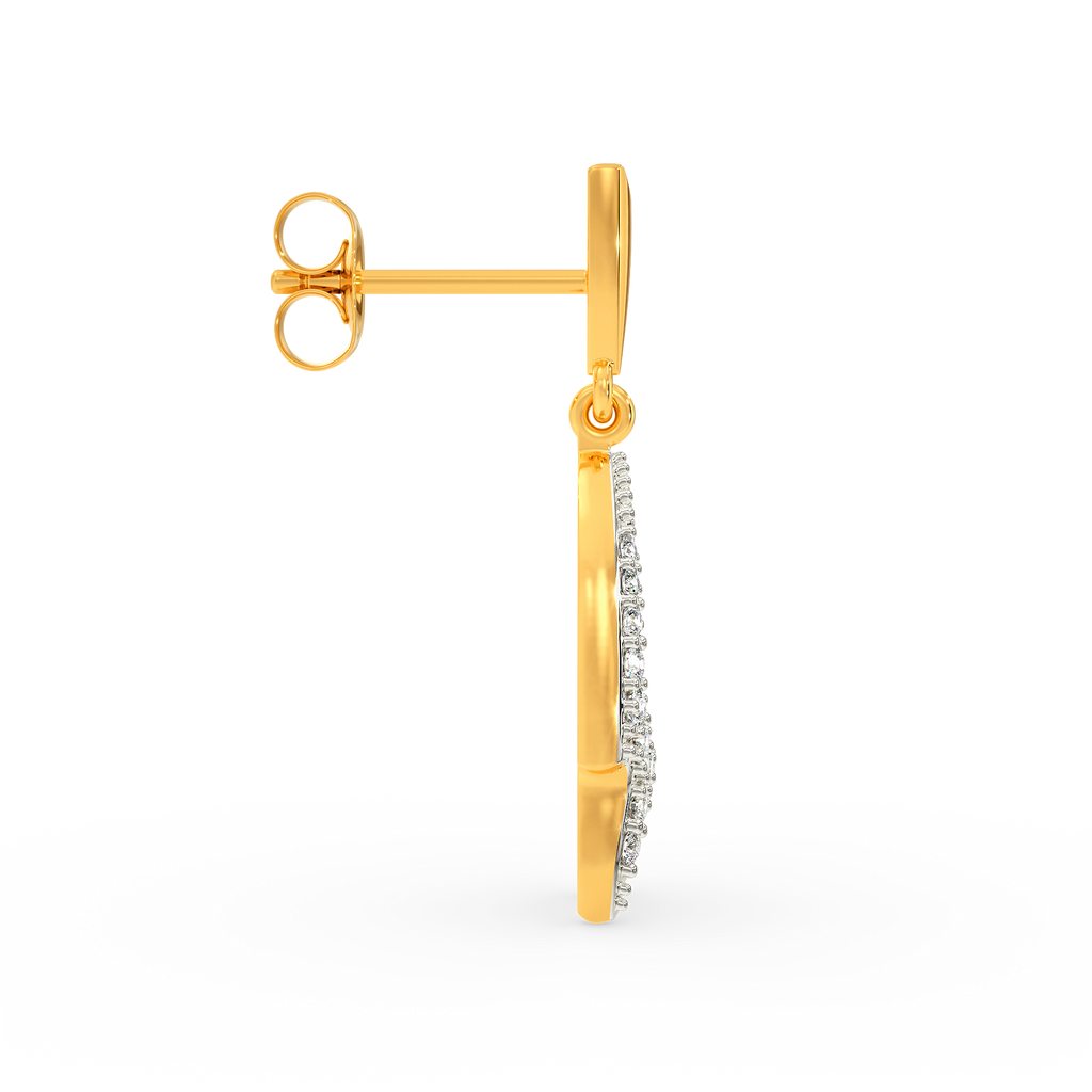 Vicious Venator Diamond Earrings