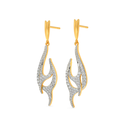 Relentless Hunter Diamond Earrings