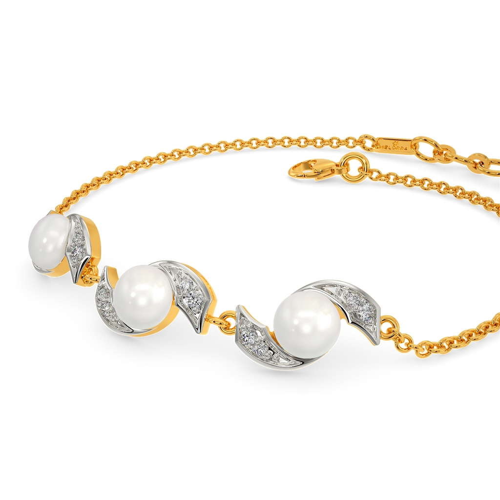 Pearl Queen Diamond Bracelets