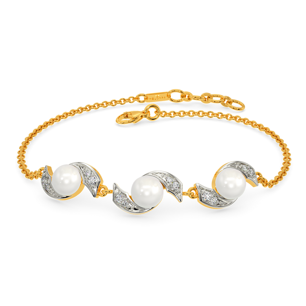 Pearl Queen Diamond Bracelets