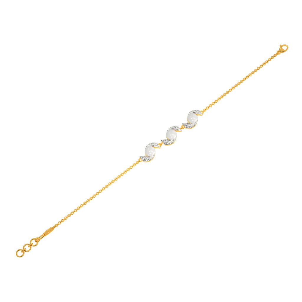 Pearl Queen Diamond Bracelets