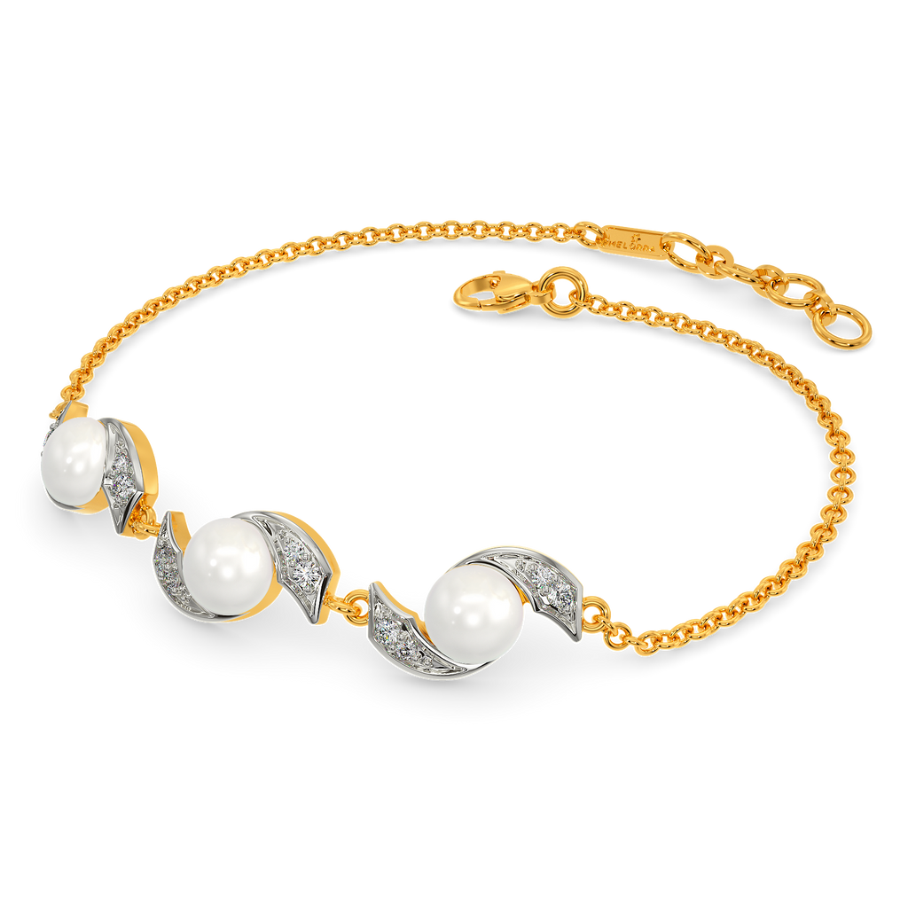 Pearl Queen Diamond Bracelets