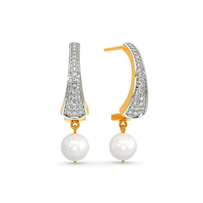 Pearl Jam Diamond Earrings