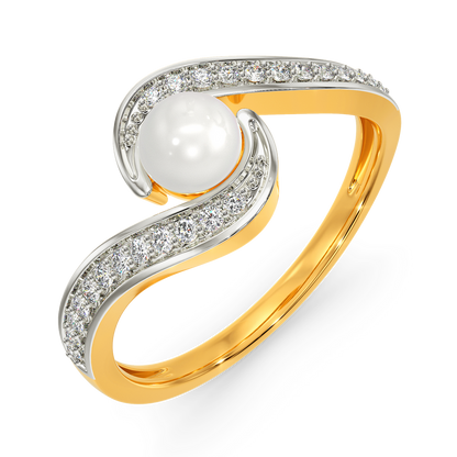 Pearl Rock Diamond Rings