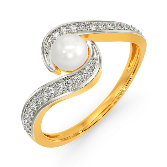 Pearl Rock Diamond Rings