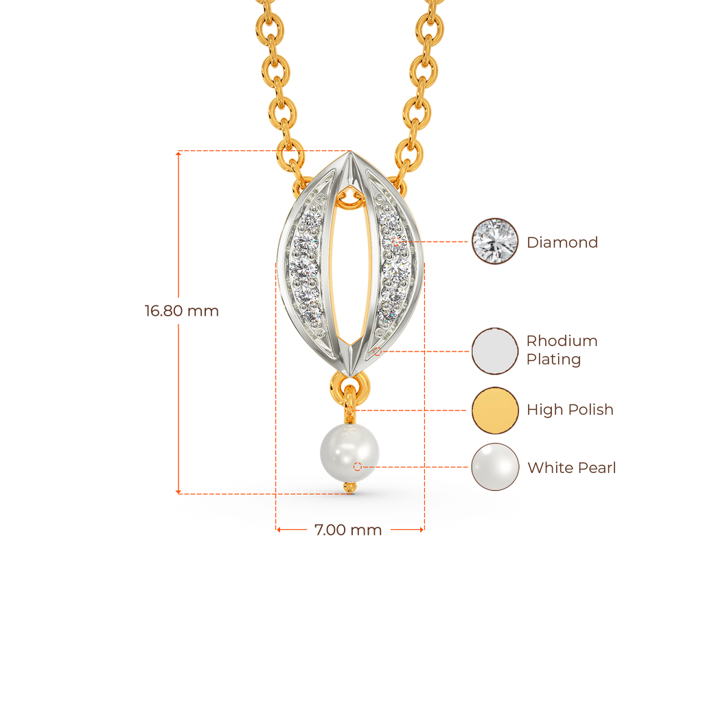 Pearl Rock Diamond Pendants