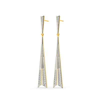 Sweep Me Off Diamond Earrings