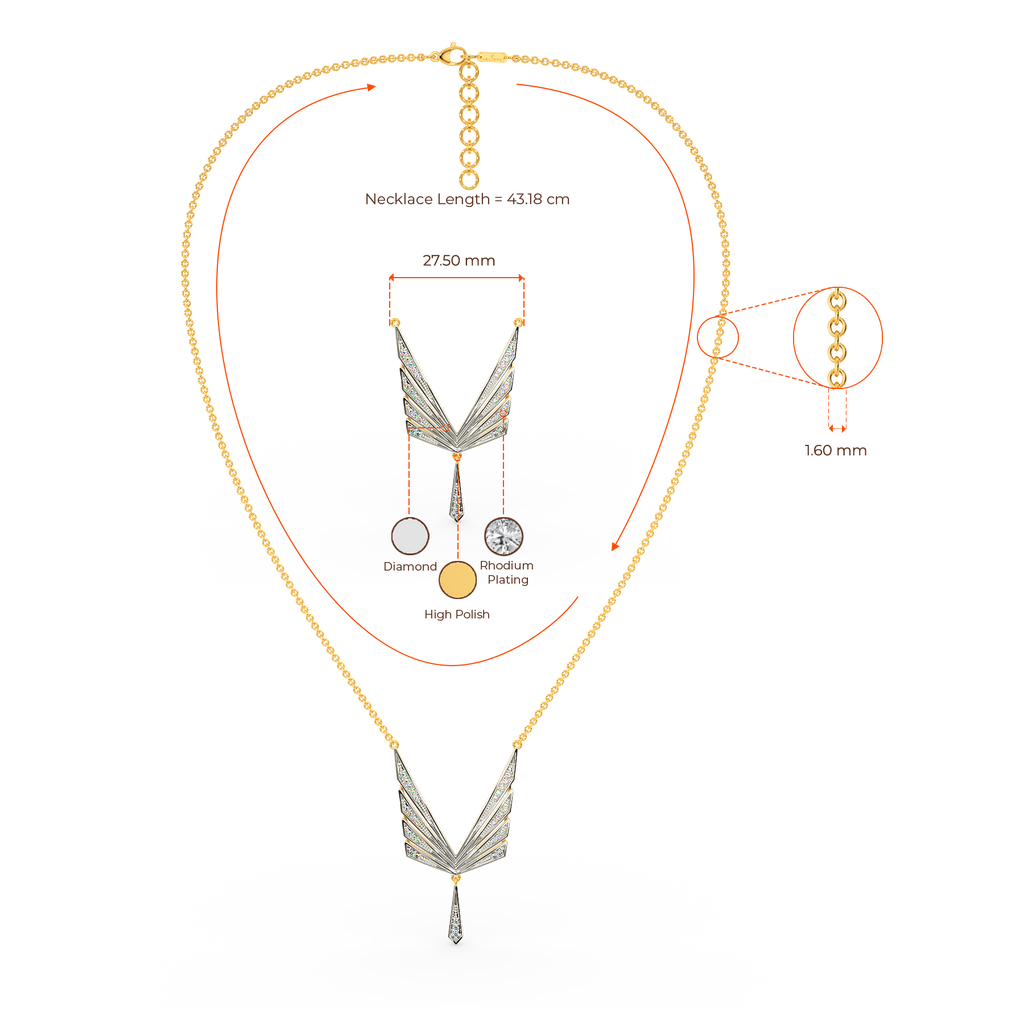 Sweep Me Off Diamond Necklaces