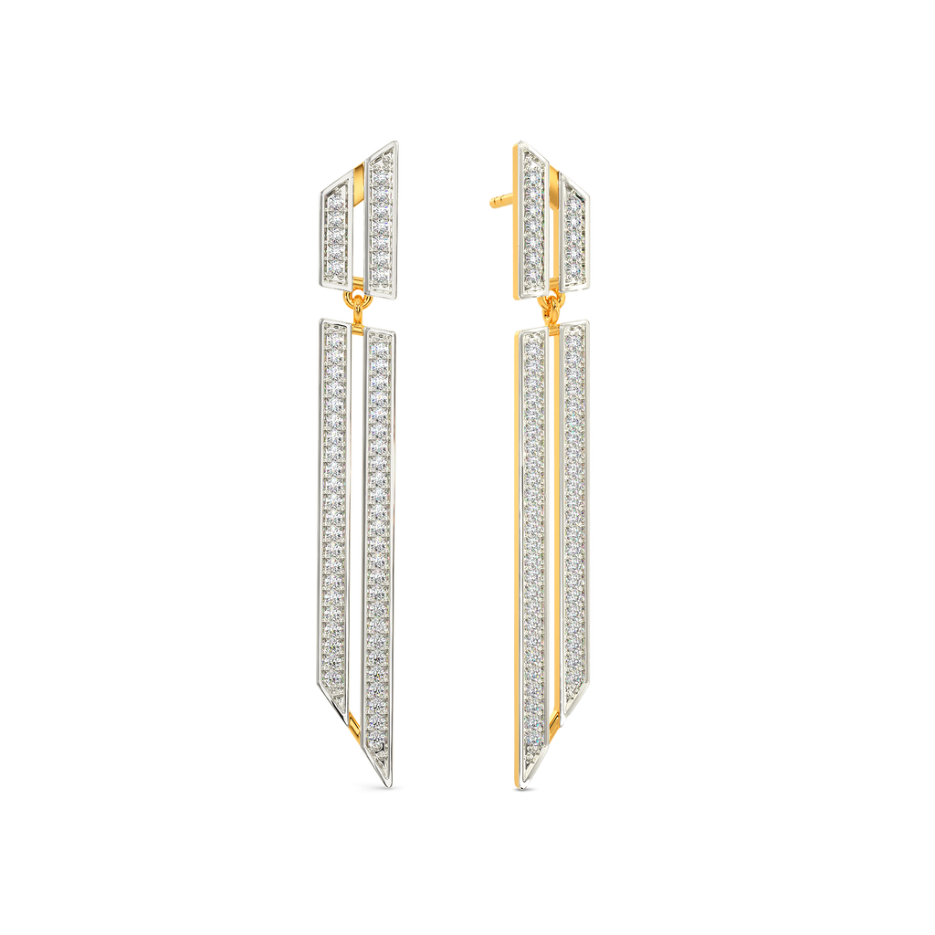 Fall For The Extra Diamond Earrings