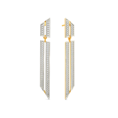 Fall For The Extra Diamond Earrings