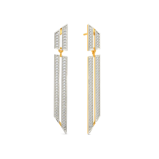 Fall For The Extra Diamond Earrings