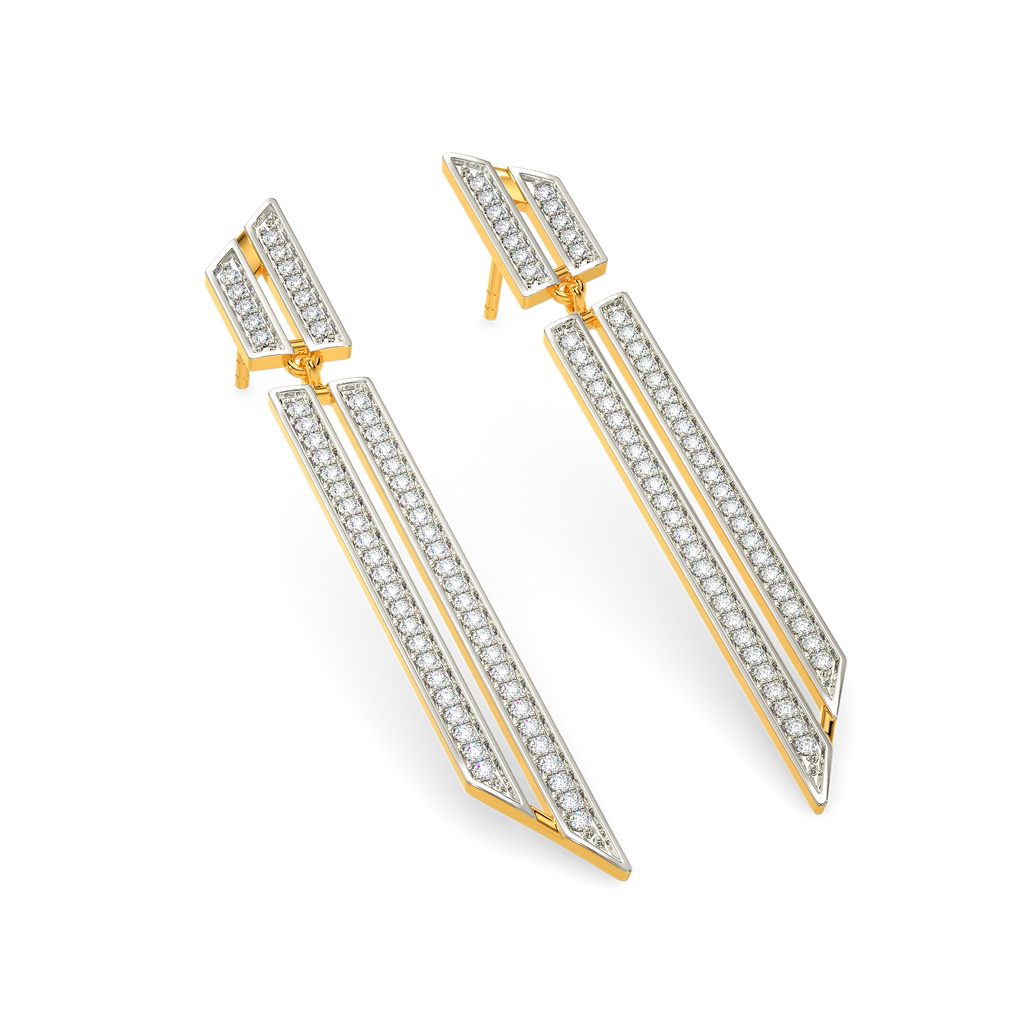 Fall For The Extra Diamond Earrings