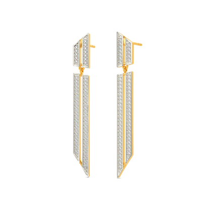 Fall For The Extra Diamond Earrings