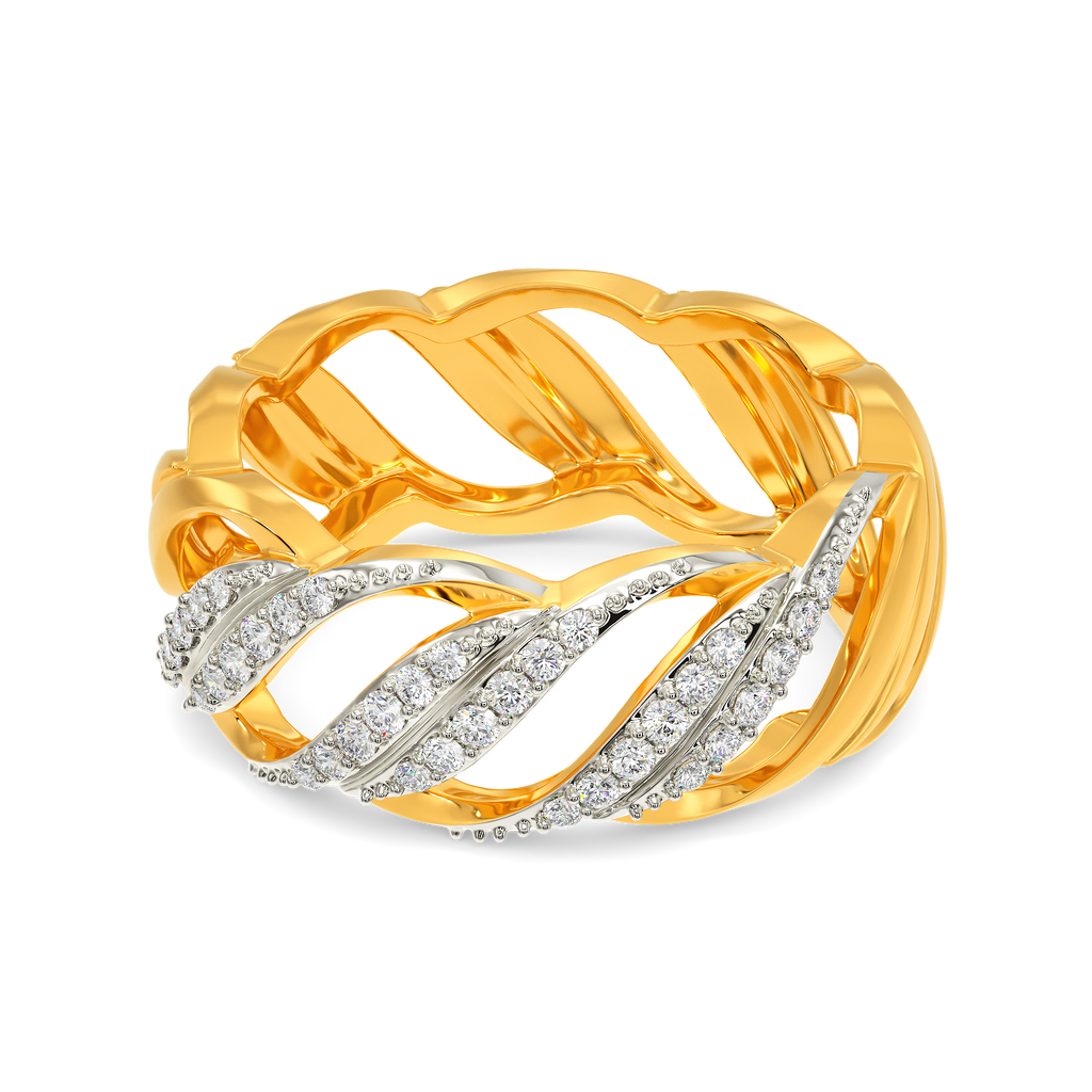 Mixed N Flowed Diamond Rings