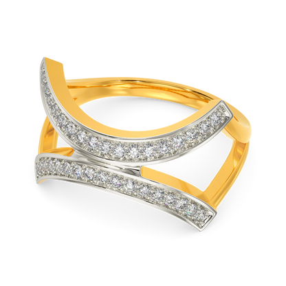 Flow Trail Diamond Rings