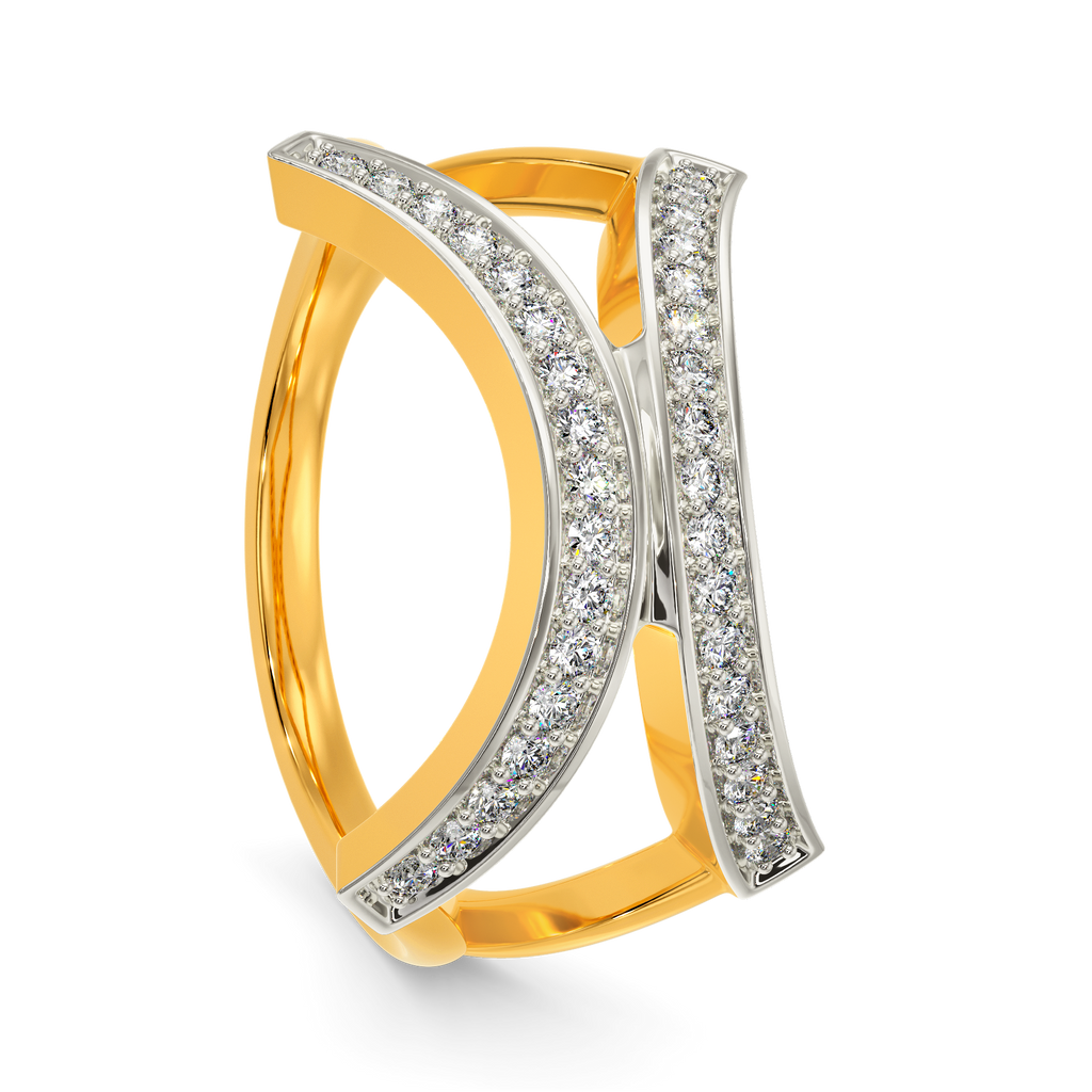 Flow Trail Diamond Rings