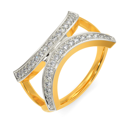 Flow Trail Diamond Rings