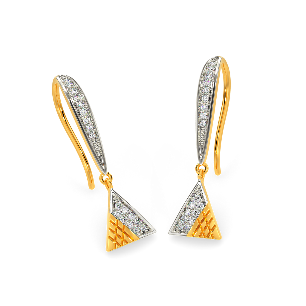 Drama Grl Diamond Earrings