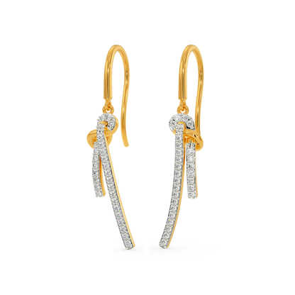 A Knot Story Diamond Earrings