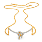 A Knot Story Diamond Necklaces