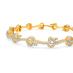 A Knot Story Diamond Bangles